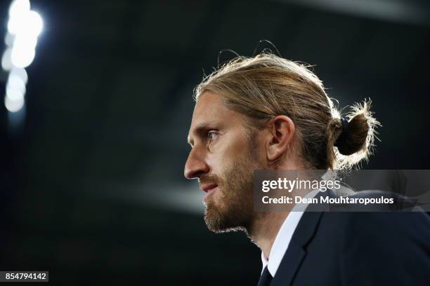 Nicolas Frutos, Interim Manager of RSC Anderlecht during the UEFA Champions League group B match between RSC Anderlecht and Celtic FC at Constant...