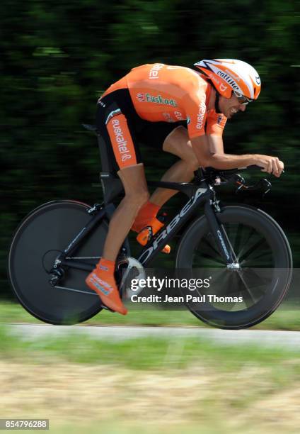 Mikel ASTARLOZA - EUSKALTEL EUSKADI - - Dauphine Libere 2009 - Etape 4 - Contre la Montre individuel : Bourg les Valence / Valence -