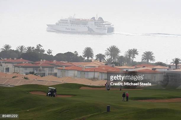 General view during the Madeira Islands Open BPI previews at the Porto Santo Golfe Club on March 18, 2009 in Porto Santo,Portugal.