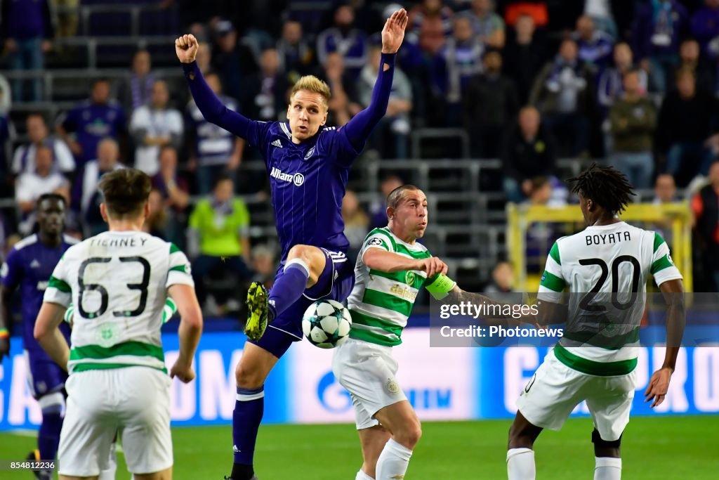 RSC Anderlecht v Celtic FC - UEFA Champions League