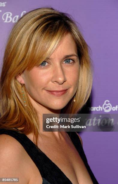 Actress Kellie Martin arrives at the "Celebration of Babies" silent auction and luncheon to benefit March of Dimes on September 27, 2008 in Beverly...