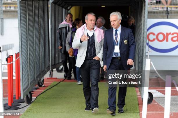 Christophe CHENUT - DG LACOSTE / Patrick TROTIGNON - - Evian Thonon / Metz - 38eme journee de Ligue 2,