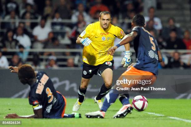 Laurent PIONNIER - - Lyon / Montpellier - 4eme journee de Ligue 1 -