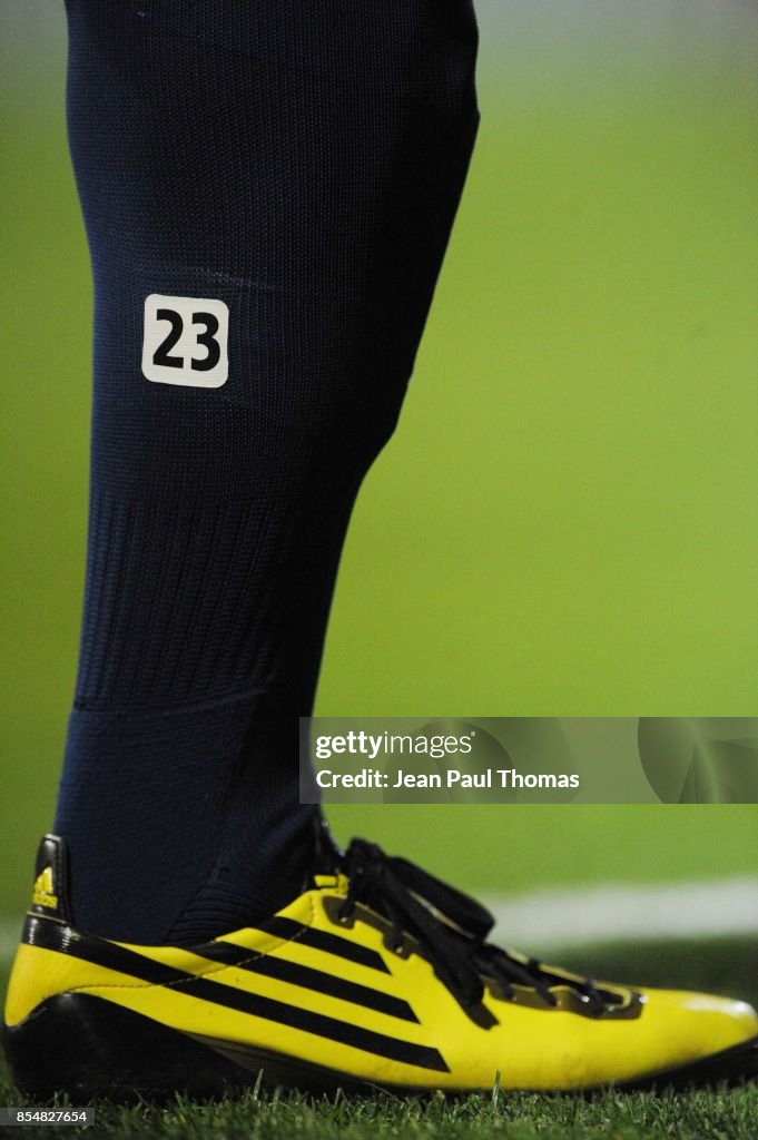 ILLUSTRATION CHaussures - - 29.10.2010 - Clermont / Metz - 13eme journee de Ligue 2 -