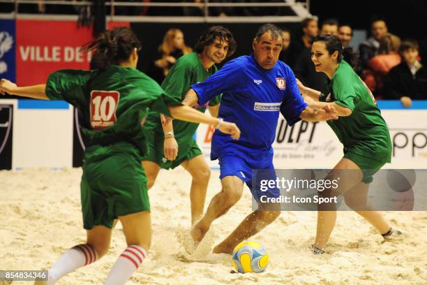 Bernard PARDO - - - Le Show Beach soccer a Lyon - Tournoi des celebrites - Match caritatif pour l'association Un sourire, Un espor pour la vie,