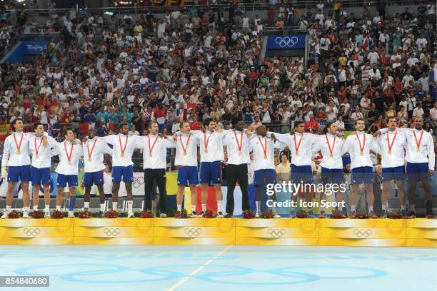 Equipe de France - - France / Islande - Finale - Jeux Olympiques Pekin 2008 ,