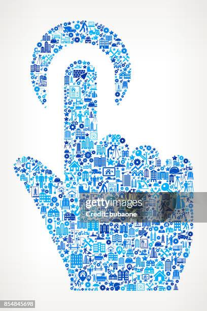 click choose construction industry vector icon pattern - pushing boundaries concept stock illustrations
