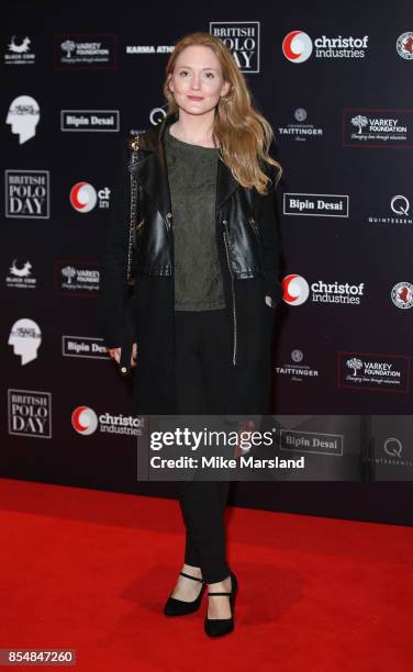 Olivia Hallinan attends the Heads Together charity auction at Saatchi Gallery on September 27, 2017 in London, England.