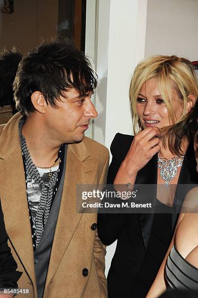 Jamie Hince and Kate Moss attend the Mummy Rocks official launch and charity auction in aid of the Great Ormond Street Hospital Children's Charity,...