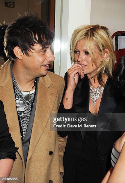 Jamie Hince and Kate Moss attend the Mummy Rocks official launch and charity auction in aid of the Great Ormond Street Hospital Children's Charity,...