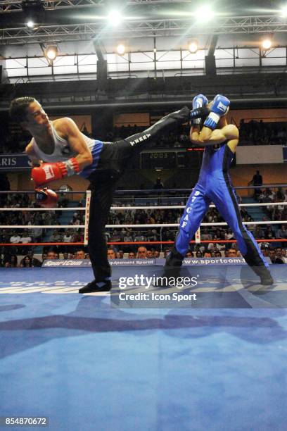 Terry DRONE / Wesley COURVILLE - - Championnat de France Elite Savate Boxe Francaise 2009 - Stade Coubertin - Paris,