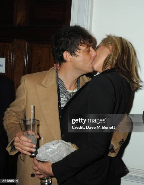 Jamie Hince and Kate Moss attend the Mummy Rocks official launch and charity auction in aid of the Great Ormond Street Hospital Children's Charity,...