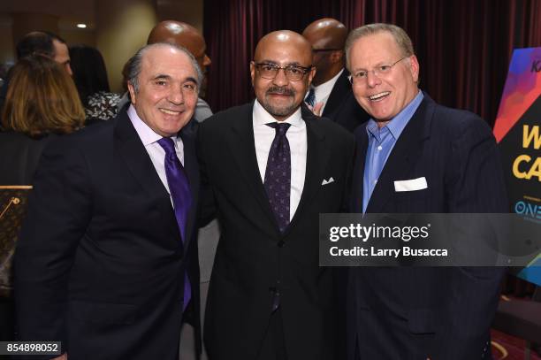 Rocco B. Commisso and Doug Halloway attend the 34th Annual Walter Kaitz Foundation Fundraising Dinner at Marriot Marquis Times Square on September...