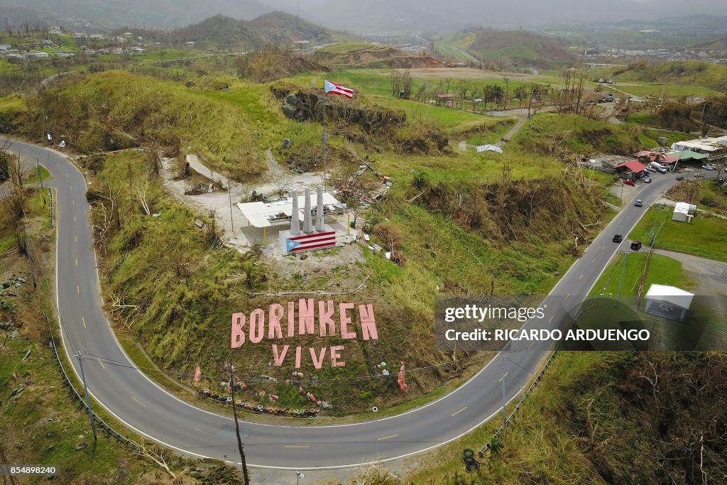 TOPSHOT-PUERTORICO-CARIBBEAN-WEATHER-HURRICANE