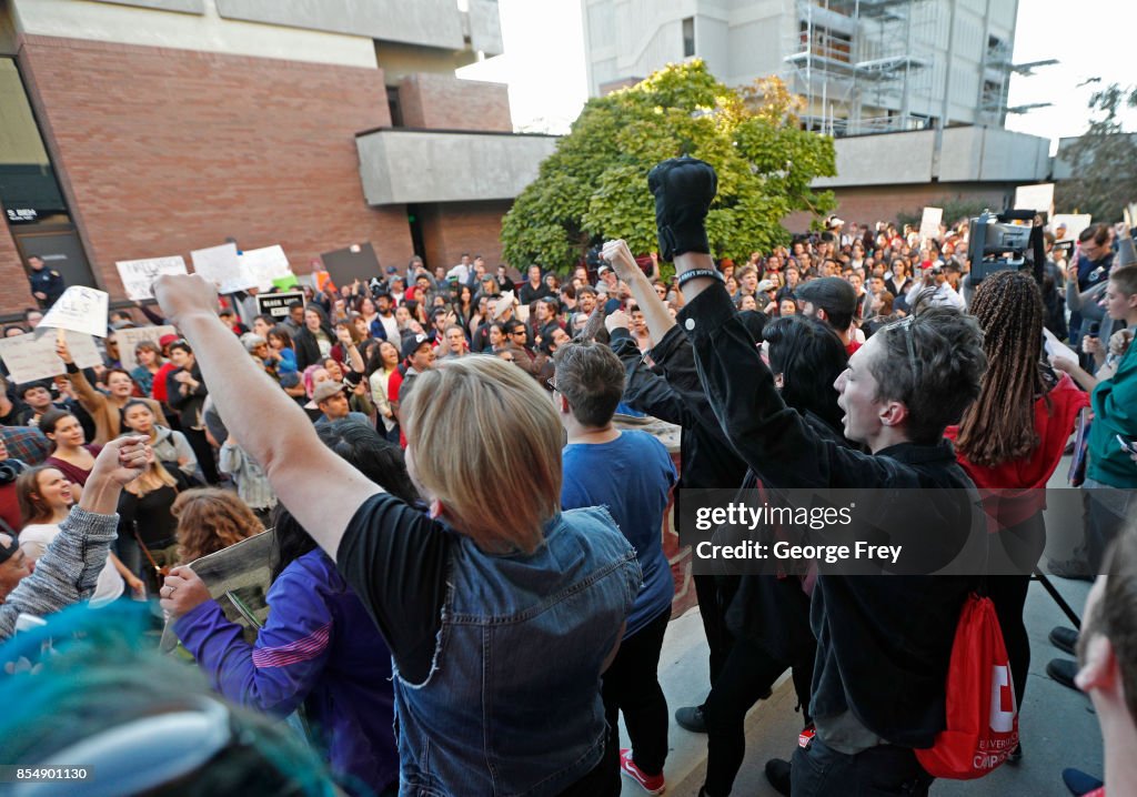 University Of Utah Braces For Protests As Right Wing Commentator Ben Shapiro Speaks On Campus