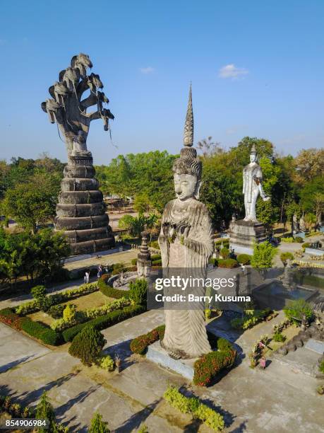 sala kaew ku, udon thani. - udon thani stockfoto's en -beelden