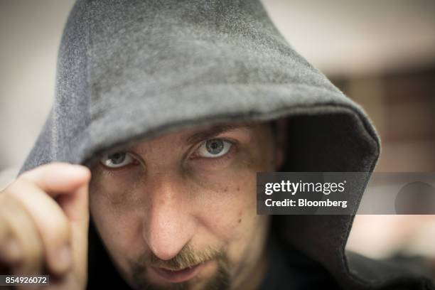 Video game developer Brendan Greene poses for a photograph in Tokyo, Japan, on Saturday, Sept. 23, 2017. Since going on sale in March, PlayerUnknowns...