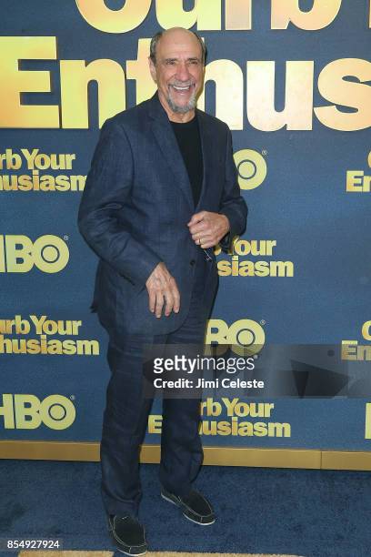 Murray Abraham attends the "Curb Your Enthusiasm" Season 9 premiere at SVA Theater on September 27, 2017 in New York City.