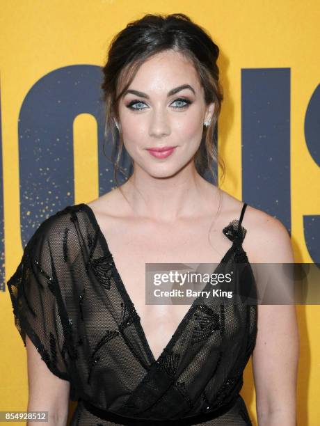 Actress Lyndon Smith attends the premiere of Showtimes 'White Famous' at The Jeremy Hotel on September 27, 2017 in West Hollywood, California.