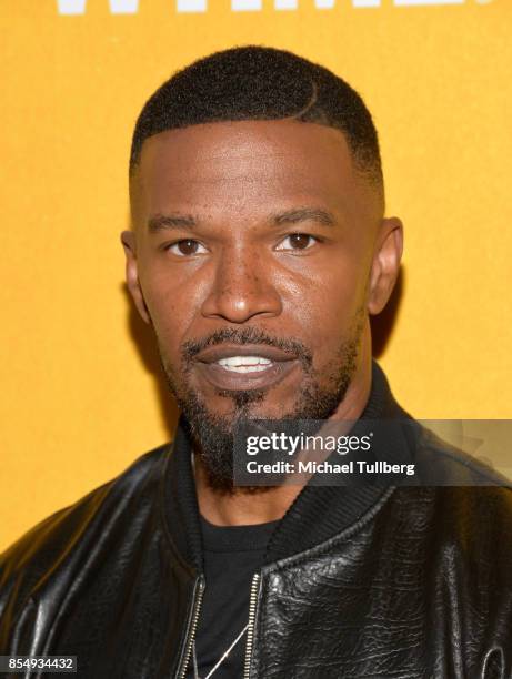 Executive Producer Jamie Foxx attends the premiere of Showtime's "White Famous" at The Jeremy Hotel on September 27, 2017 in West Hollywood,...