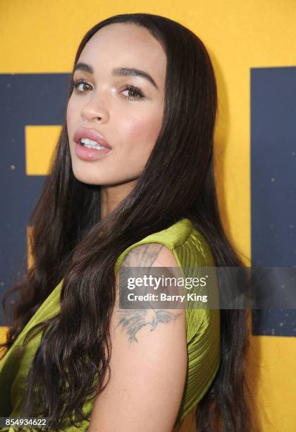 Actress Cleopatra Coleman attends the premiere of Showtimes 'White Famous' at The Jeremy Hotel on September 27, 2017 in West Hollywood, California.