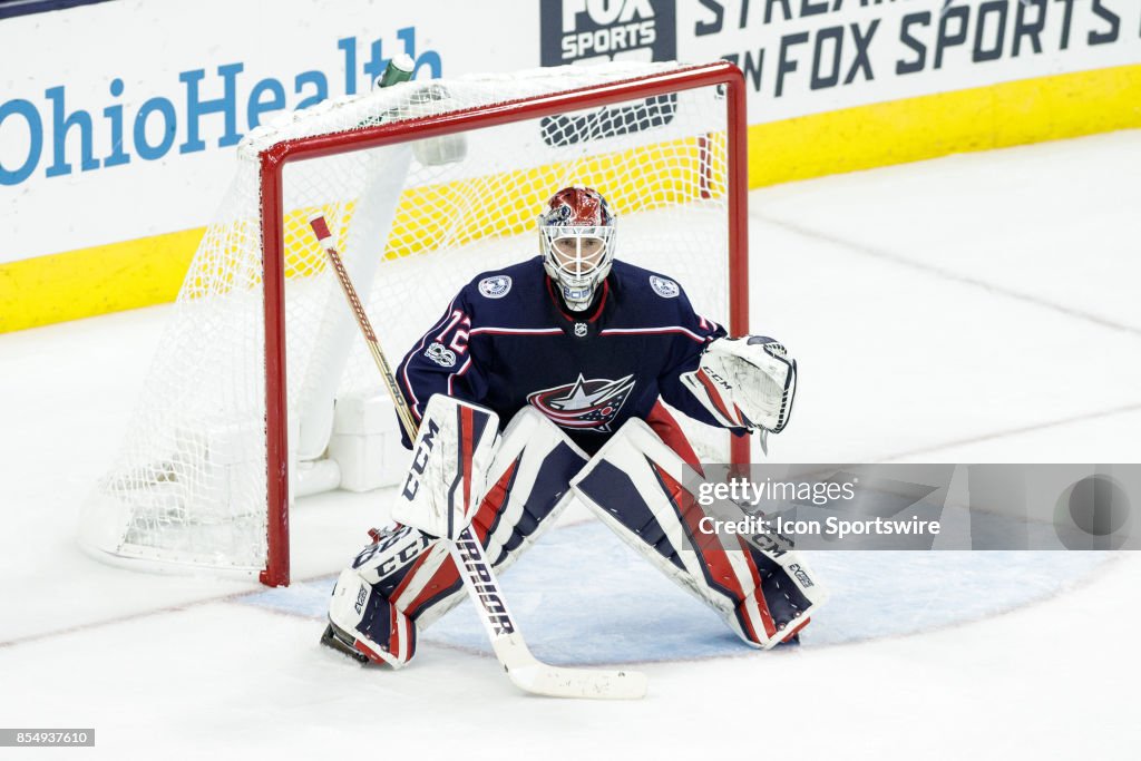 NHL: SEP 24 Preseason - Predators at Blue Jackets