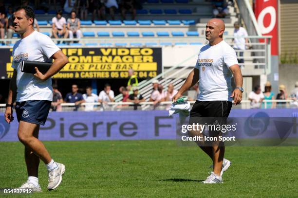 Laurent LABIT / Laurent TRAVERS - - Castres Olympique / Racing Metro 92 - 5eme journee Top 14 - Stade Pierre Antoine,