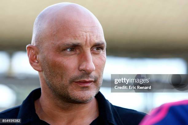 Olivier PANTALONI - - Lyon / Ajaccio - 2eme journee de Ligue 1 -Stade de Gerland-