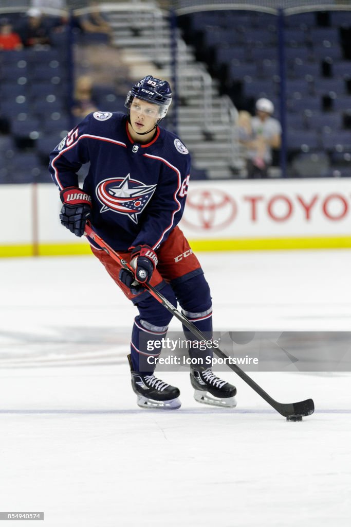 NHL: SEP 24 Preseason - Predators at Blue Jackets