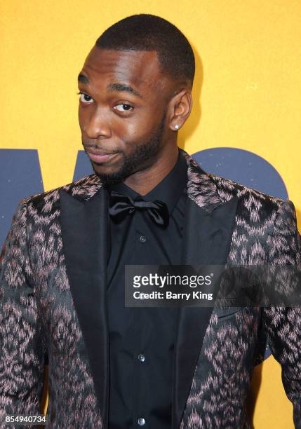 Actor Jay Pharoah attends the premiere of Showtimes 'White Famous' at The Jeremy Hotel on September 27, 2017 in West Hollywood, California.