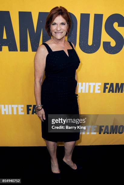 President of Lionsgate Television Sandra Stern attends the premiere of Showtimes 'White Famous' at The Jeremy Hotel on September 27, 2017 in West...