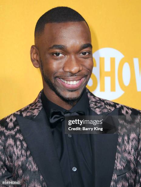 Actor Jay Pharoah attends the premiere of Showtimes 'White Famous' at The Jeremy Hotel on September 27, 2017 in West Hollywood, California.