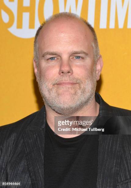 Executive Producer Tom Kapinos attends the premiere of Showtime's "White Famous" at The Jeremy Hotel on September 27, 2017 in West Hollywood,...