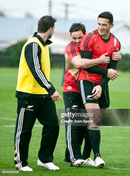 ENtrainement des All Blacks - Sonny Bill WILLIAMS - - Coupe du Monde de Rugby 2011 -