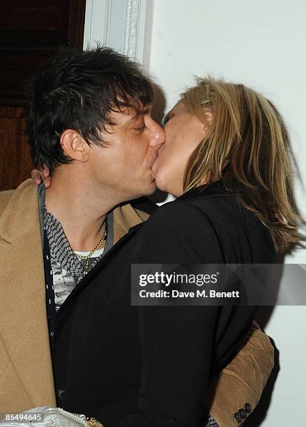 Jamie Hince and Kate Moss attend the Mummy Rocks official launch and charity auction in aid of the Great Ormond Street Hospital Children's Charity,...