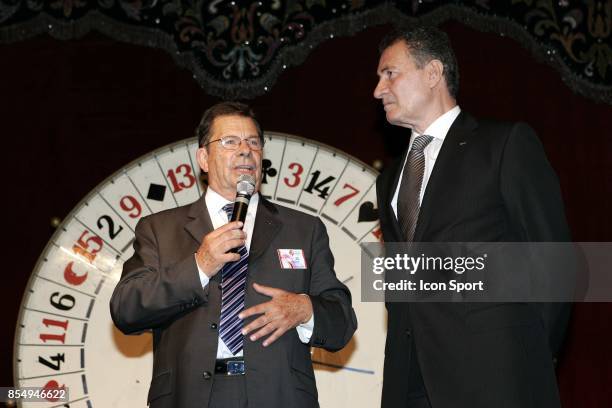 Andre AMIEL - Dr HASSAN MOUSTAFA - - Tirage au sort des Championnats du Monde Feminin 2007 - Paris Musee des Arts Forains -