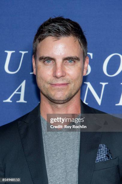 Colin Egglesfield attends Netflix hosts the New York premiere of "Our Souls At Night" at The Museum of Modern Art on September 27, 2017 in New York...