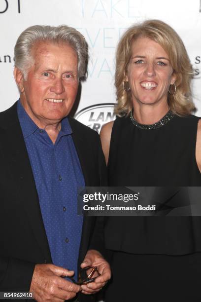 Martin Sheen and Rory Kennedy attend the Premiere of Sundance Selects' "Take Every Wave: The Life Of Laird Hamilton" at ArcLight Hollywood on...