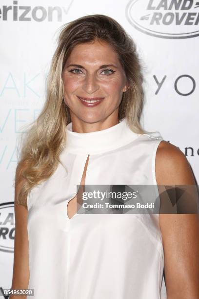 Gabrielle Reece attends the Premiere of Sundance Selects' "Take Every Wave: The Life Of Laird Hamilton" at ArcLight Hollywood on September 27, 2017...