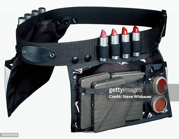 professional holster tool belt makeup case - holster stock pictures, royalty-free photos & images