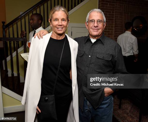 Ron Meyer and Kelly Chapman Meyer attend the after party of the Los Angeles premiere of 'Take Every Wave: The Life of Laird Hamilton,' sponsored by...