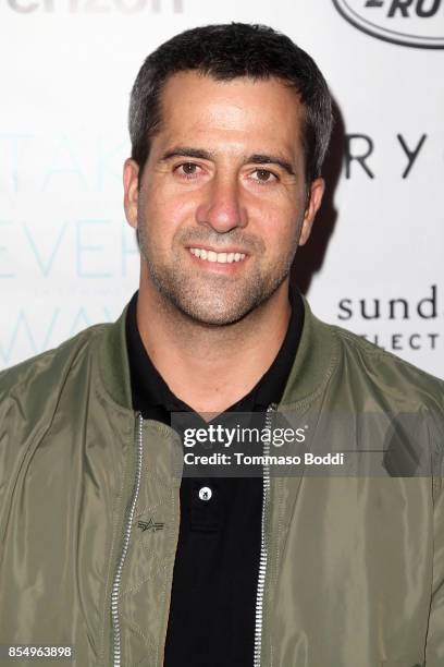 Troy Garity attends the Premiere of Sundance Selects' "Take Every Wave: The Life Of Laird Hamilton" at ArcLight Hollywood on September 27, 2017 in...