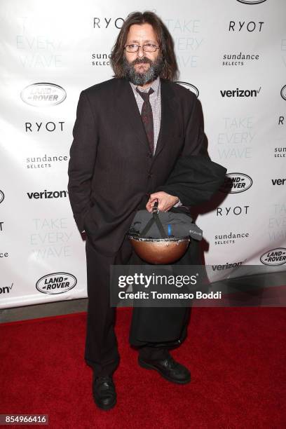 Judd Nelson attends the Premiere of Sundance Selects' "Take Every Wave: The Life Of Laird Hamilton" at ArcLight Hollywood on September 27, 2017 in...