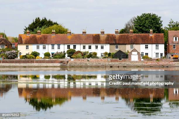 village of bosham, west sussex - west sussex stock pictures, royalty-free photos & images