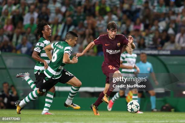 Sporting CP v FC Barcelona - UEFA Champions League, Nachrichtenfoto
