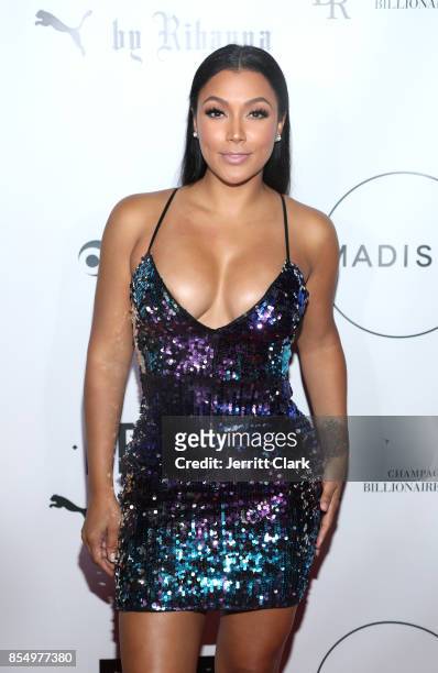 Shantel Jackson attends the launch of FENTY PUMA by Rihanna A/W 2017 collection at Madison Beverly Hills on September 27, 2017 in Beverly Hills,...