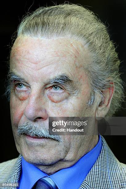 In this handout picture Josef Fritzl is seen during day four of his trial at the country court of St. Poelten on March 19, 2009 in St. Poelten,...