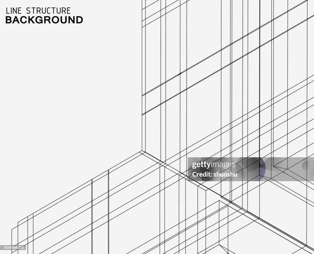 Typical Line Structures Line Structure Background High-Res Vector Graphic - Getty Images