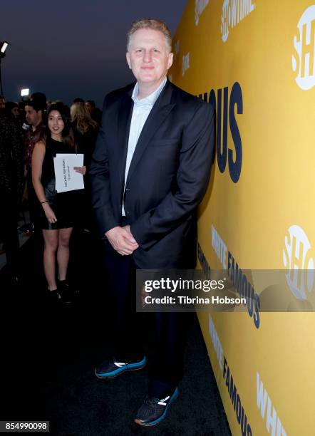 Michael Rapaport attends the premiere of Showtime's 'White Famous' at The Jeremy Hotel on September 27, 2017 in West Hollywood, California.