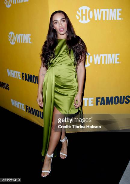 Cleopatra Coleman attends the premiere of Showtime's 'White Famous' at The Jeremy Hotel on September 27, 2017 in West Hollywood, California.